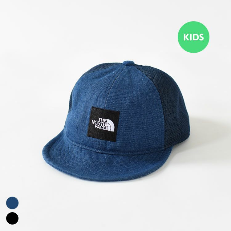 THE NORTH FACE(ザ・ノースフェイス)/Kids' Square Logo Mesh Cap スクエアロゴメッシュキャップ（キッズ）