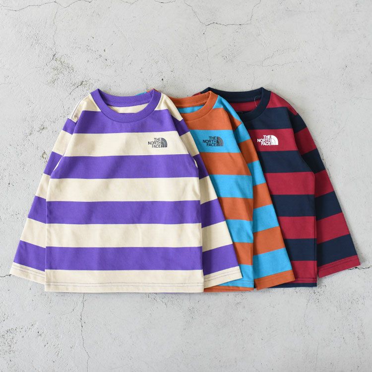 L/S FIELD BORDER TEE ロングスリーブフィールドボーダーティー（キッズ）