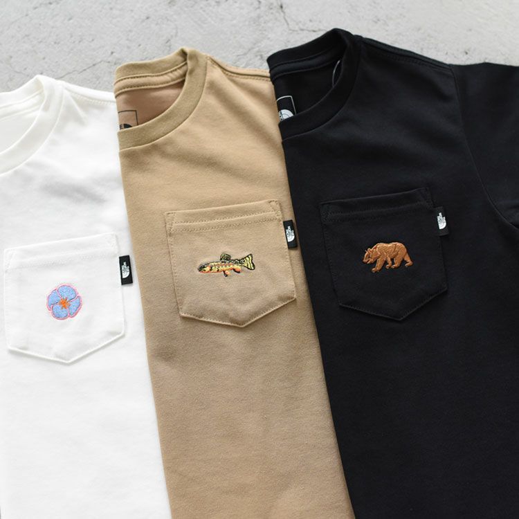 THE NORTH FACE(ザ・ノースフェイス)/S/S Pocket Tee ショートスリーブポケットティー（キッズ）【ネコポス2点まで可能】