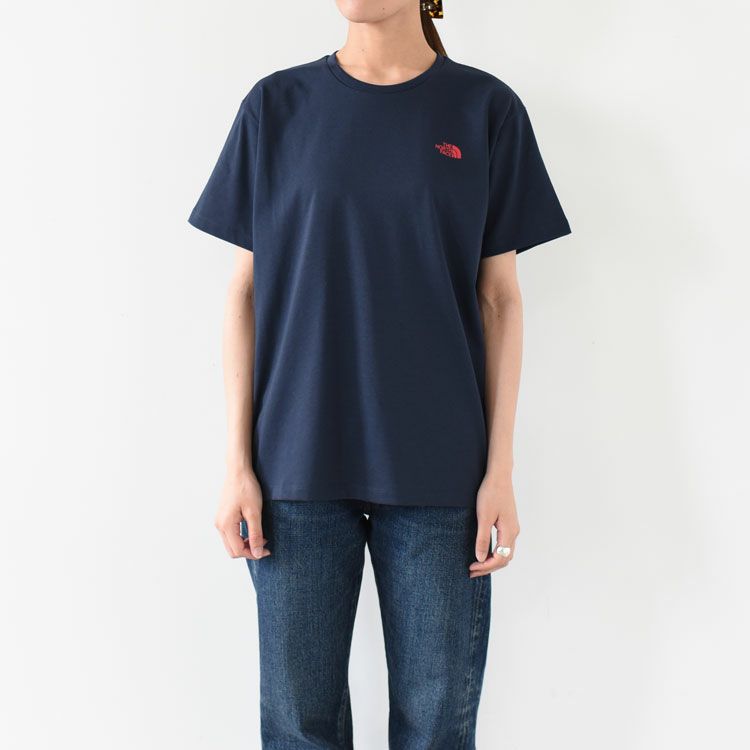 THE NORTH FACE(ザ・ノースフェイス)/S/S Bandana Square Logo Tee ショートスリーブバンダナスクエアロゴティー（レディース）