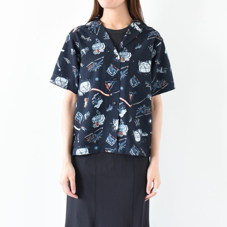 THE NORTH FACE(ザ・ノースフェイス)/S/S Aloha Vent Shirt ショートスリーブアロハベントシャツ（レディース）