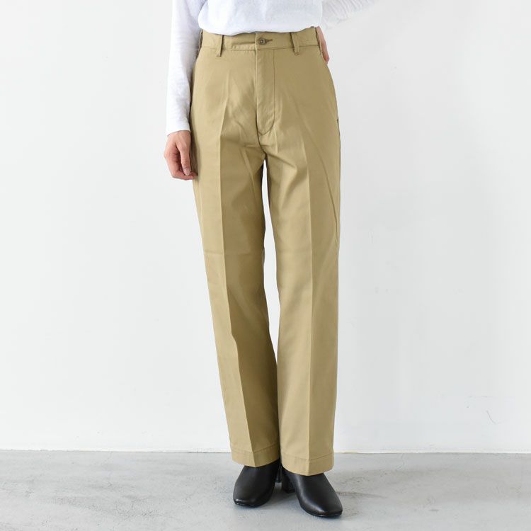 THE SHINZONE(シンゾーン)/WASHED HIGH WAIST CHINO ウォッシュドハイウエストチノ