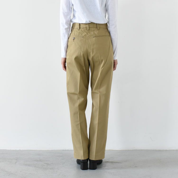 THE SHINZONE(シンゾーン)/WASHED HIGH WAIST CHINO ウォッシュドハイウエストチノ