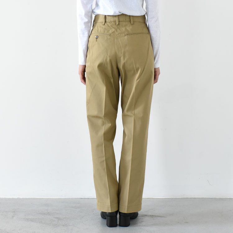WASHED HIGH WAIST CHINO ウォッシュドハイウエストチノ/THE SHINZONE 