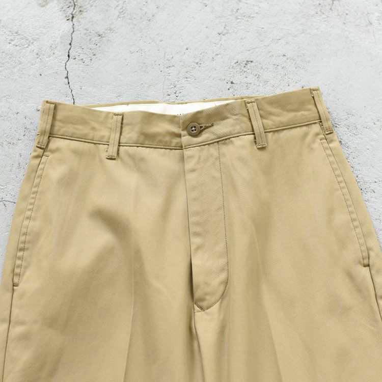 THE SHINZONE(シンゾーン)/WASHED HIGH WAIST CHINO ウォッシュドハイウエストチノ