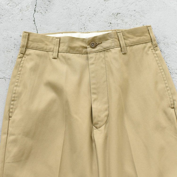 THE SHINZONE(シンゾーン)/WASHED HIGH WAIST CHINO ウォッシュドハイウエストチノ