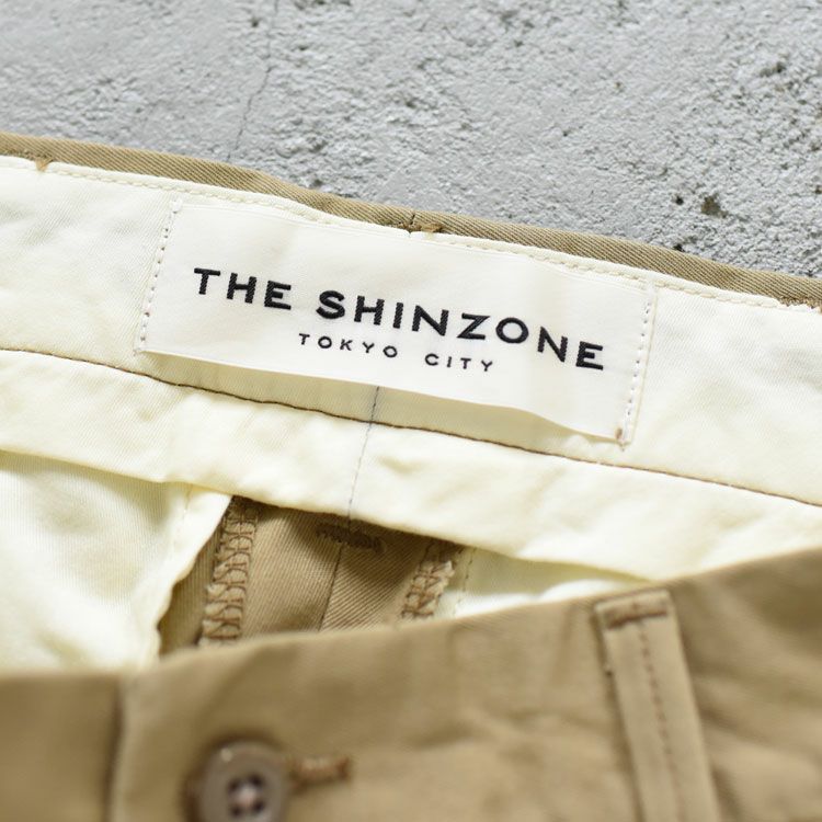 THE SHINZONE(シンゾーン)/WASHED HIGH WAIST CHINO ウォッシュドハイウエストチノ