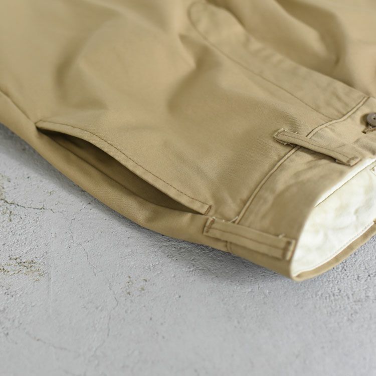 THE SHINZONE(シンゾーン)/WASHED HIGH WAIST CHINO ウォッシュドハイウエストチノ