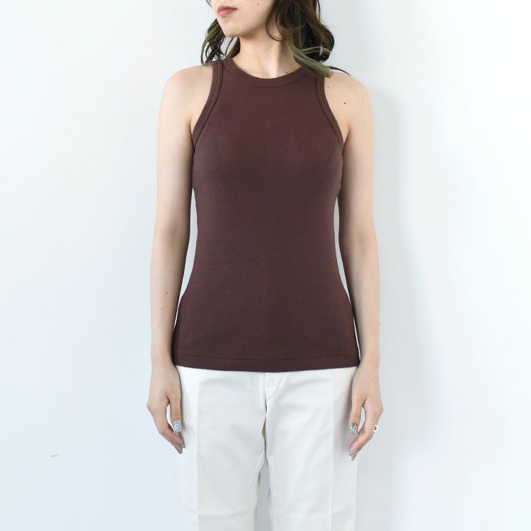 CIRCULAR RIB TANKTOP サーキュラーリブタンクトップ