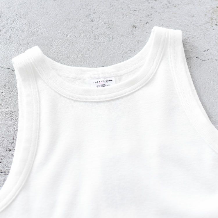 CIRCULAR RIB TANKTOP サーキュラーリブタンクトップ