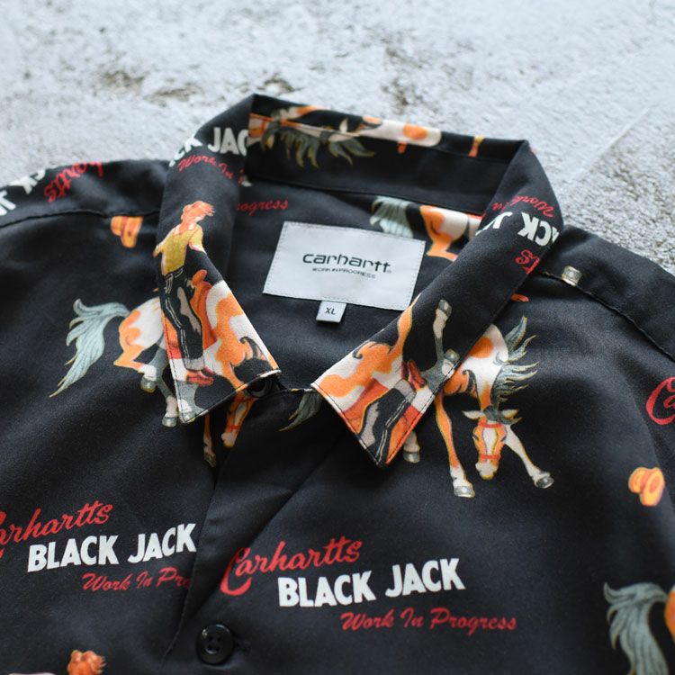 Carhartt WIP(カーハート)/S/S BLACK JACK SHIRT ブラックジャックシャツ