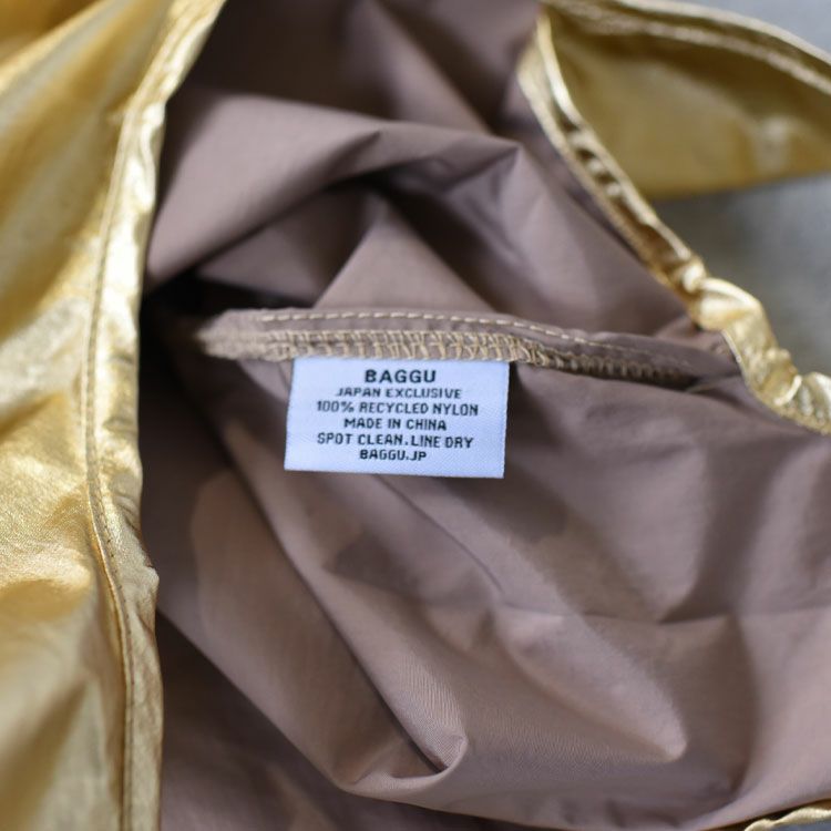 BAGGU(バグゥ)/BABY BAGGU メタリック ベビーバグゥ【ネコポス3点まで可能】
