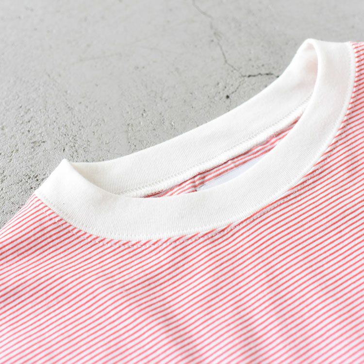BORDER TEE S/S 30/1 ORGANIC COTTON 32G KNIT ボーダーTシャツ/marka(マーカ) BINGOYA marka ORGANIC COTTON 32G KNIT