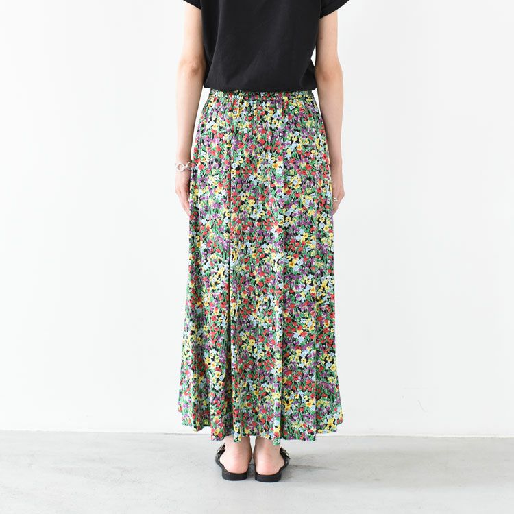 FLASHY FLOWER SKIRT フラッシーフラワースカート/THE SHINZONE