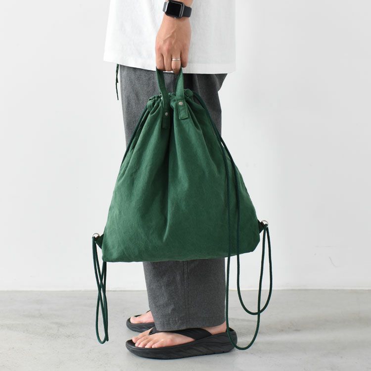 KNAPSACK COTTON CANVAS VINTAGE WASH ナップサック