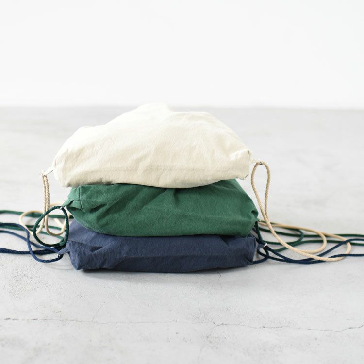 KNAPSACK COTTON CANVAS VINTAGE WASH ナップサック