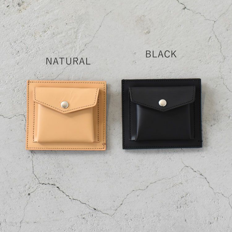 SALE 50％OFF】COMPACT WALLET SMOOTH COW LEATHER コンパクト