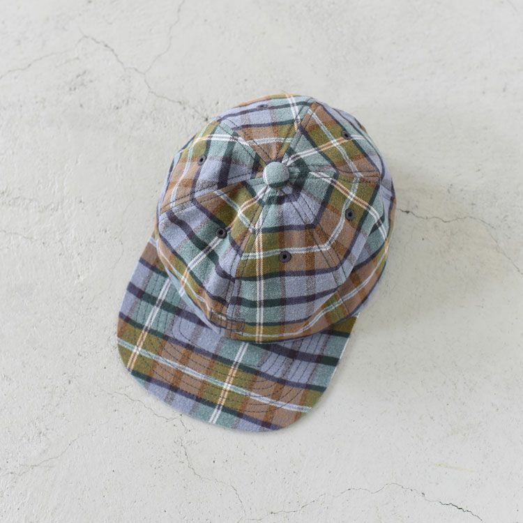 6PANEL CAP COTTON FLANNEL VINTAGE WASH 6パネルキャップ コットンビンテージウォッシュ