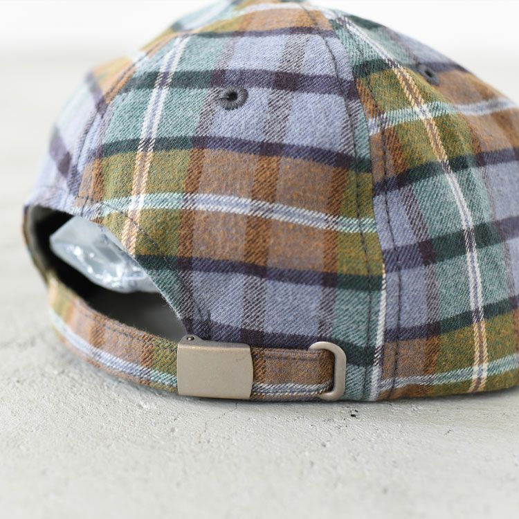 6PANEL CAP COTTON FLANNEL VINTAGE WASH 6パネルキャップ コットンビンテージウォッシュ