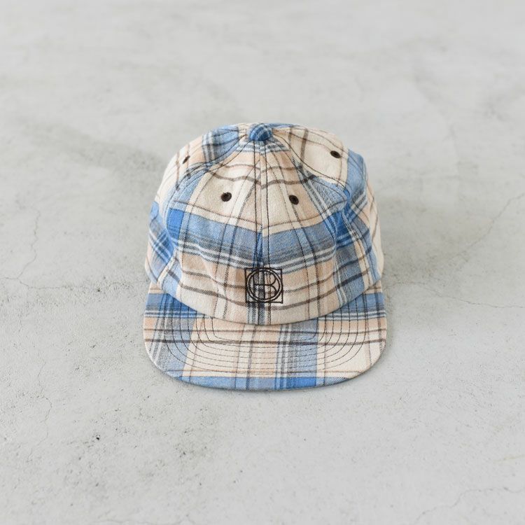 6PANEL CAP COTTON FLANNEL VINTAGE WASH 6パネルキャップ コットンビンテージウォッシュ