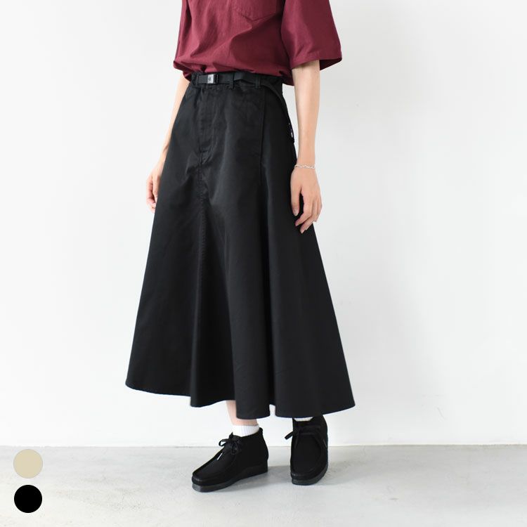 SALE 25％OFF】Chino Flared Field Skirt チノフレアフィールド