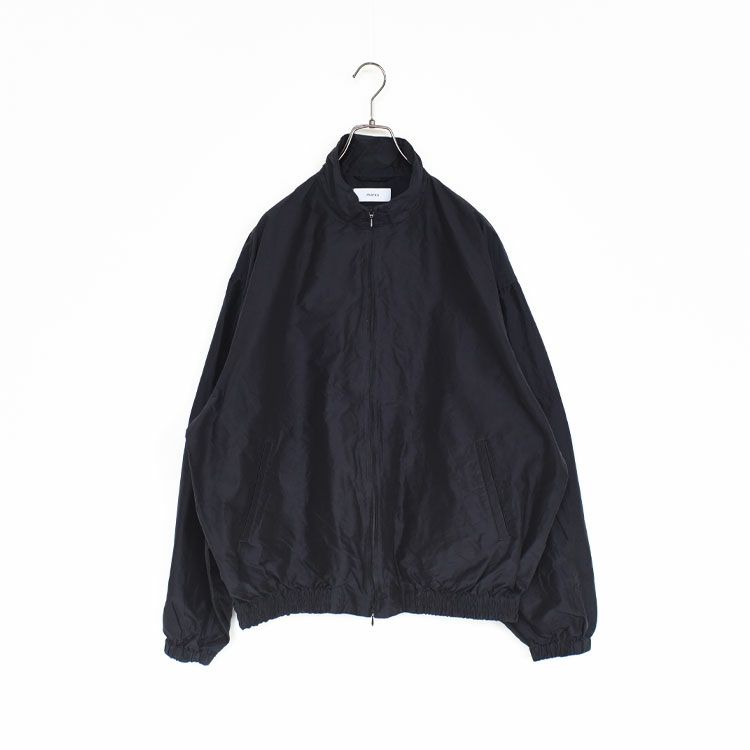 TRACK JACKET- organic cotton×silk high count typewriter - トラック