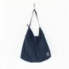 AZUMA SHOULDER BAG L COTTON NYLON RIPSTOP OVER DYED