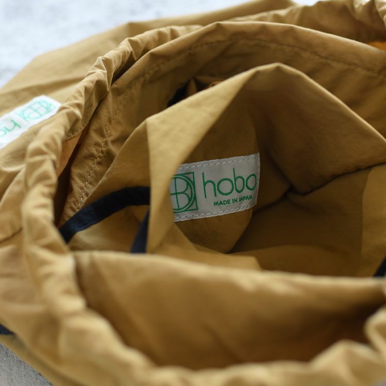 DRAWSTRING SHOULDER BAG LIGHTWEIGHT NYLON with FIDLOCK_ BUCKLE