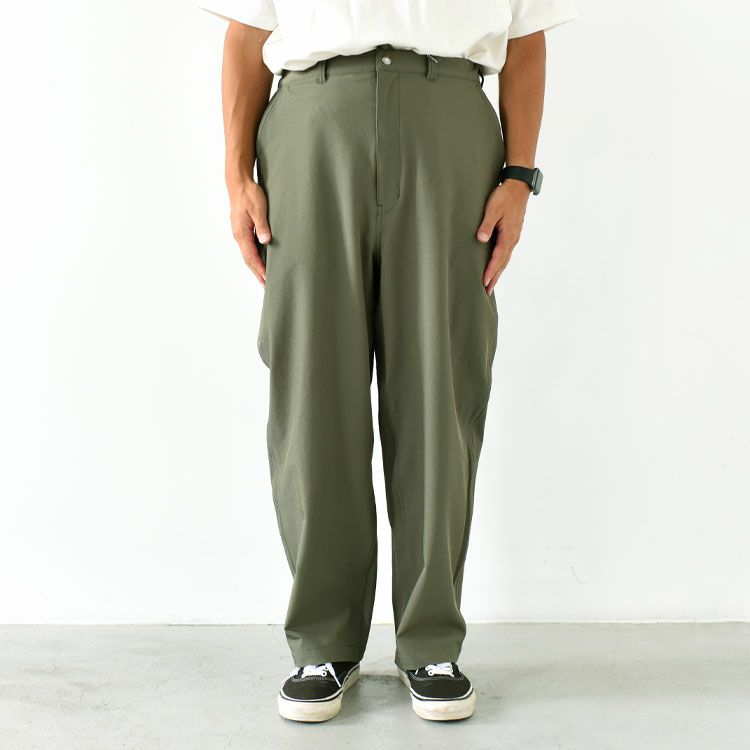 Stretch Twill Wide Tapered Field Pants ストレッチツイルワイド