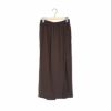 superfine merino plain-jersey drawstring-waist skirt ドローストリングウエストスカート