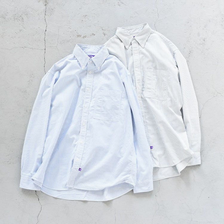 SALE 30％OFF】Button Down Striped Field Shirt ボタンダウン