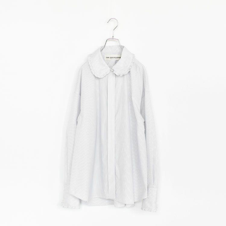 FRILL COLLAR BLOUSE フリルカラーブラウス/THE SHINZONE（シンゾーン