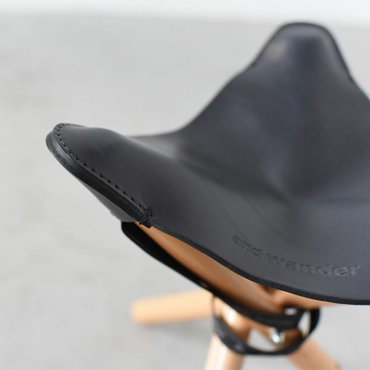 TAKIBI leather stool タキビレザースツール