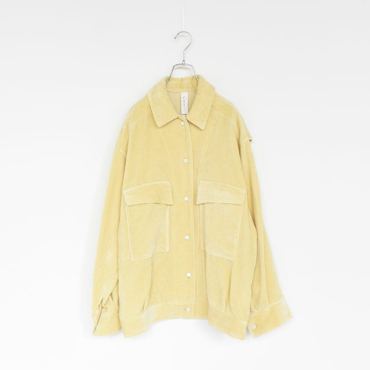 shirt jacket(mow pile) シャツジャケット