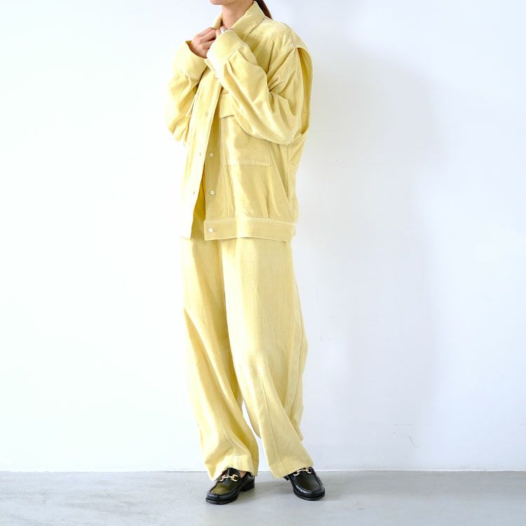 shirt jacket(mow pile) シャツジャケット