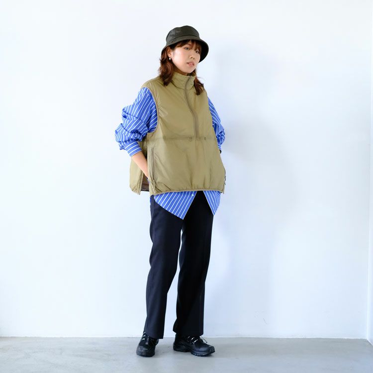W's TECH REVERSIBLE PULLOVER PUFF VEST テックリバーシブルプル ...