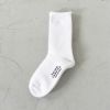 CREW SOCKS オーガニック糸パイルクルーソックス