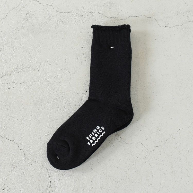 CREW SOCKS オーガニック糸パイルクルーソックス