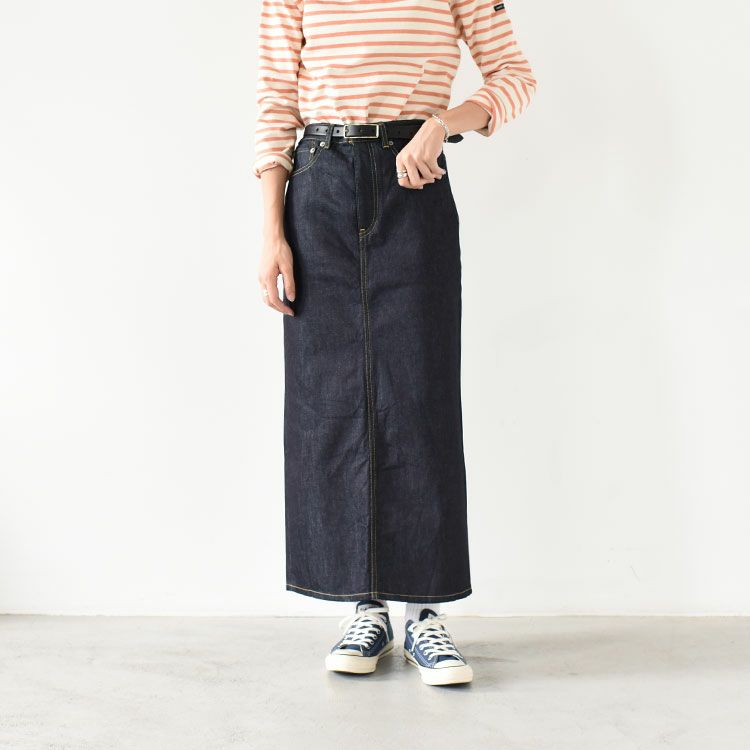 I LINE DENIM SKIRT Iラインデニムスカート