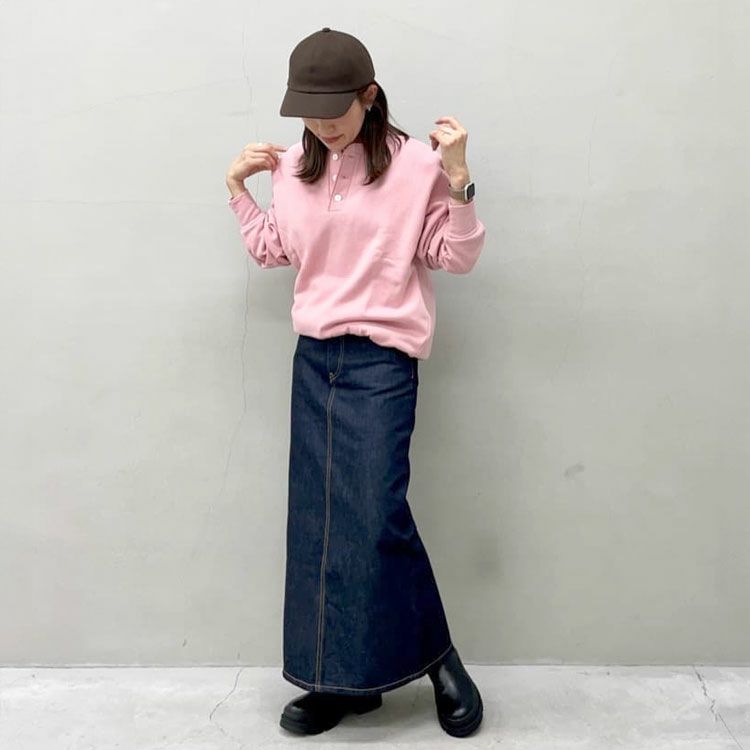 I LINE DENIM SKIRT Iラインデニムスカート