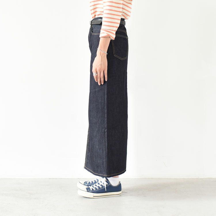 I LINE DENIM SKIRT Iラインデニムスカート