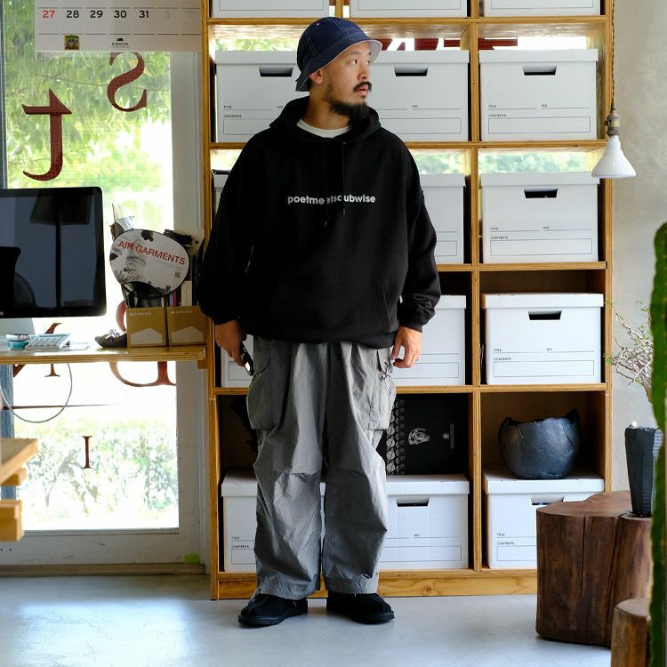 "poetmeetsdubwise" Loose Fit Hoodie ポエトミーツダブワイズルーズフィットフーディー