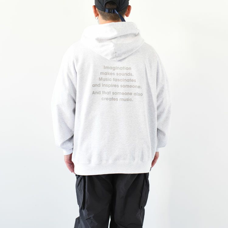 "poetmeetsdubwise" Loose Fit Hoodie ポエトミーツダブワイズルーズフィットフーディー