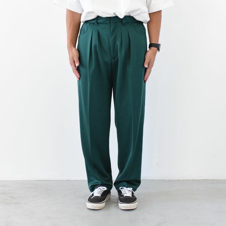 Two Tuck Wide Tapered Pants ツータックワイドテーパードパンツ