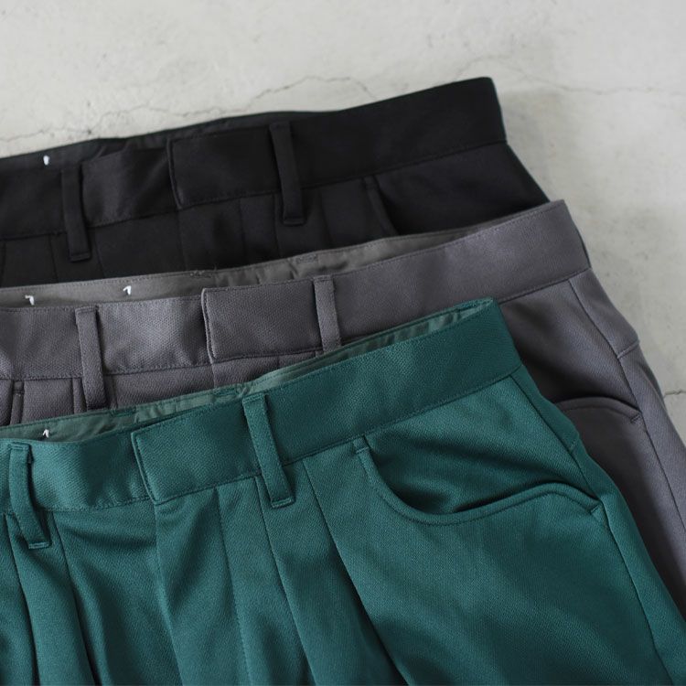 Two Tuck Wide Tapered Pants ツータックワイドテーパードパンツ