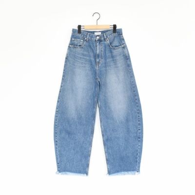 【ALAIA】スノーデニム製 ニットバンドジーンズ ALAIA◇スノーデニム製 ニットバンドジーンズ デニム・ジーパン