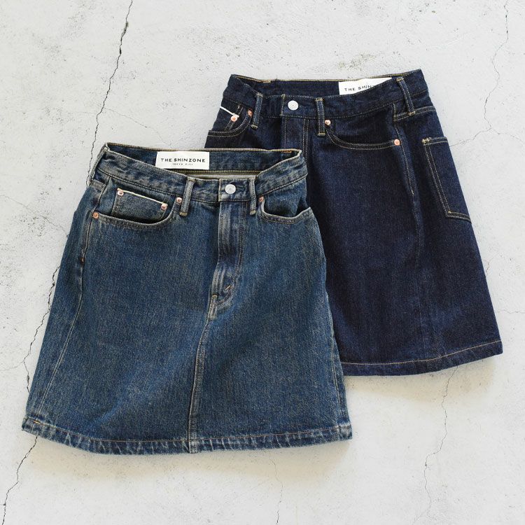 SALE 35％OFF】DENIM MINI SKIRT デニムミニスカート/THE SHINZONE