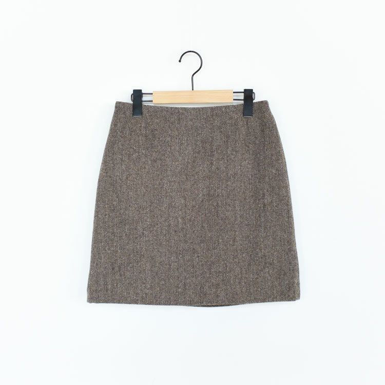 HERRINGBONE MINI SKIRT ヘリンボーンミニスカート/THE SHINZONE