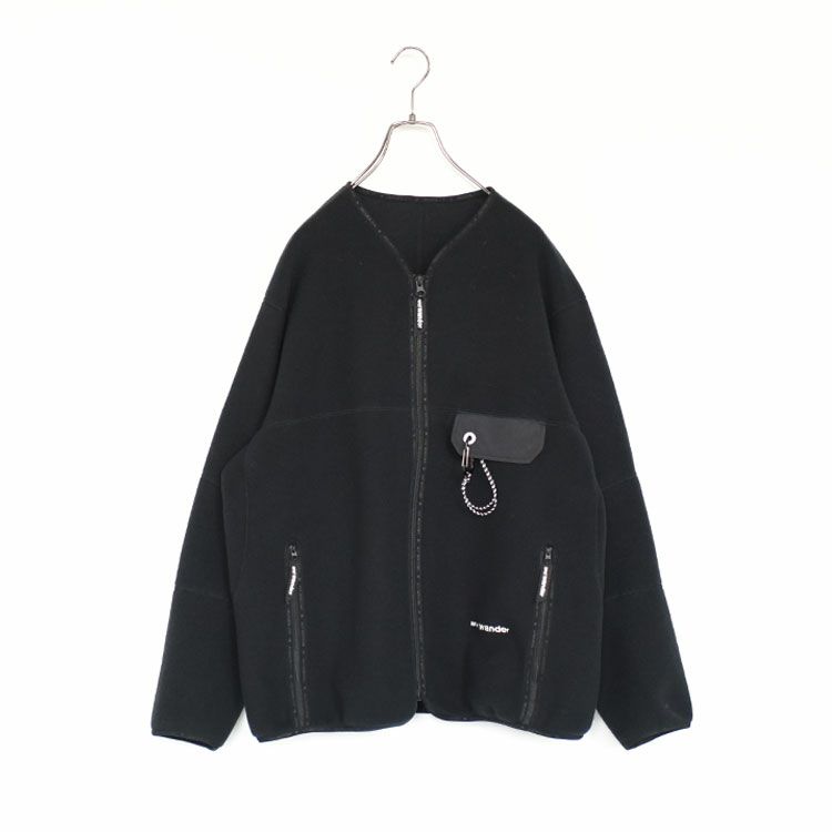 wool fleece cardigan ウールフリースカーディガン