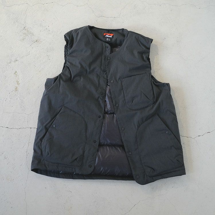 TAKIBI RIPSTOP INNER DOWN VEST タキビリップストップインナーダウン